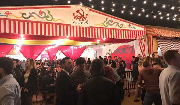 la pecera feria de sevilla homenaje cuento cervantes